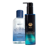 Nut's Double Cleansing Kit (Cleanser + Micellar Water + Reusable Cleansing Pads)